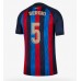 Cheap Barcelona Sergio Busquets #5 Home Football Shirt 2022-23 Short Sleeve